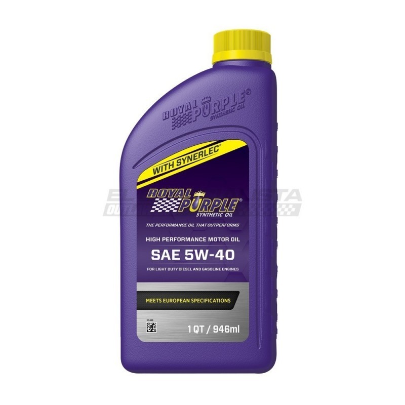 High Performance Motor Oil 5W-40 1 Qt. (946ml)