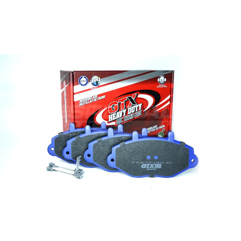 Pastillas de freno GTX Heavy Duty codigo 1193 S