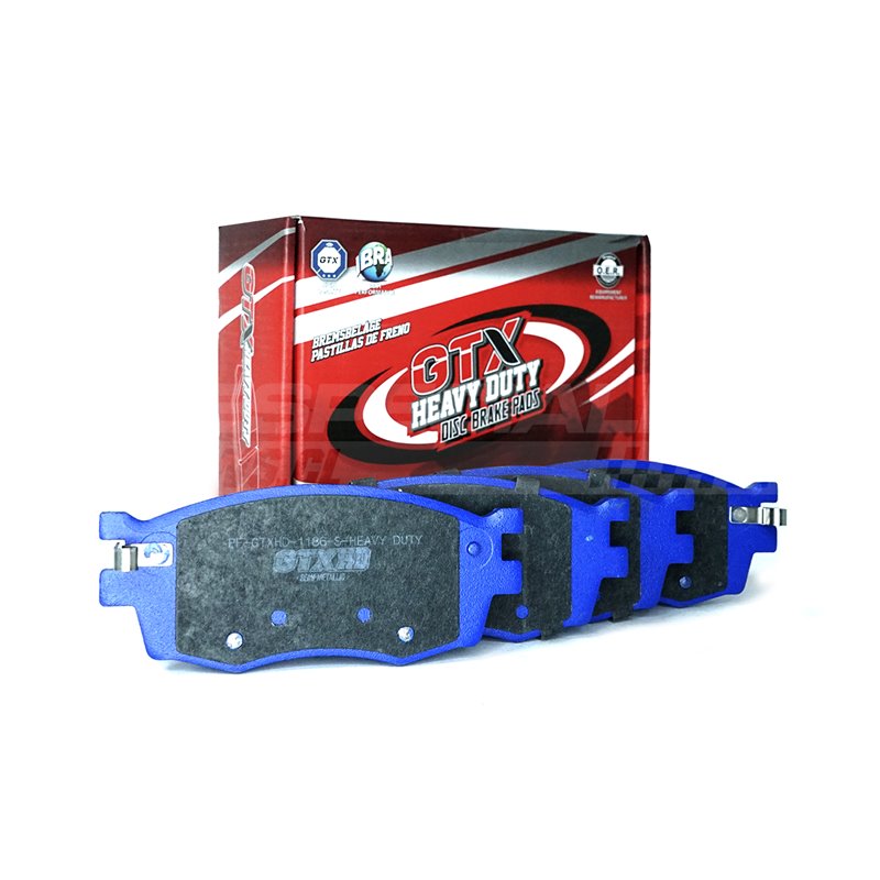 Pastillas de freno GTX Heavy Duty codigo 816 S