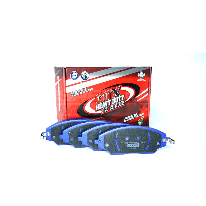 Pastillas de freno GTX Heavy Duty codigo 1182 S