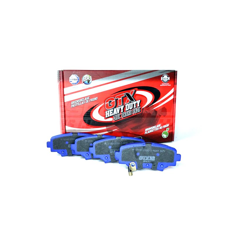 Pastillas de freno GTX Heavy Duty codigo 1382 S