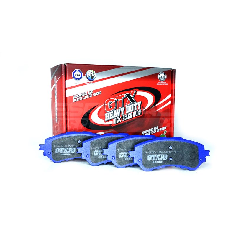 Pastillas de freno GTX Heavy Duty codigo 1262 S