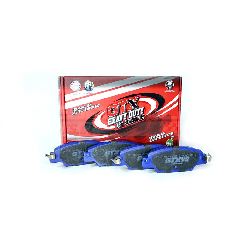 Pastillas de freno GTX Heavy Duty codigo 1363 S