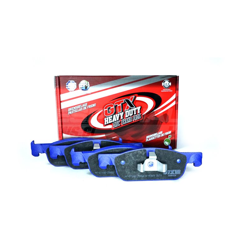 Pastillas de freno GTX Heavy Duty codigo 1381 S