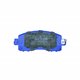 Pastillas de freno GTX Heavy Duty codigo 1431 S