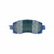 Pastillas de freno GTX Heavy Duty codigo 1431 S