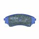 Pastillas de freno GTX Heavy Duty codigo 734 S
