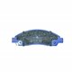 Pastillas de freno GTX Heavy Duty codigo 781 S
