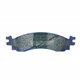 Pastillas de freno GTX Heavy Duty codigo 842 S