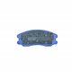 Pastillas de freno GTX Heavy Duty codigo 934 S
