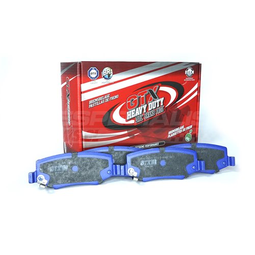 Pastillas de freno GTX Heavy Duty codigo 932 S