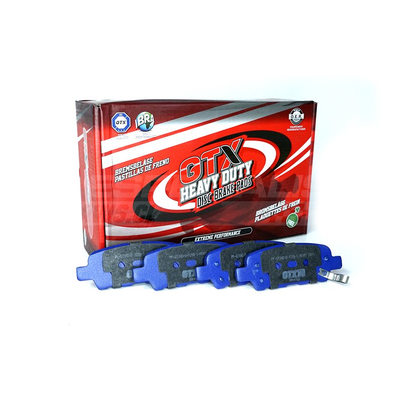 Pastillas de freno GTX Heavy Duty codigo 1032 S
