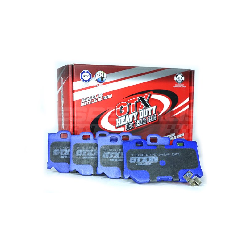 Pastillas de freno GTX Heavy Duty codigo 1280 S