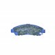 Pastillas de freno GTX Heavy Duty codigo 1051 S