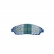 Pastillas de freno GTX Heavy Duty codigo 1051 S