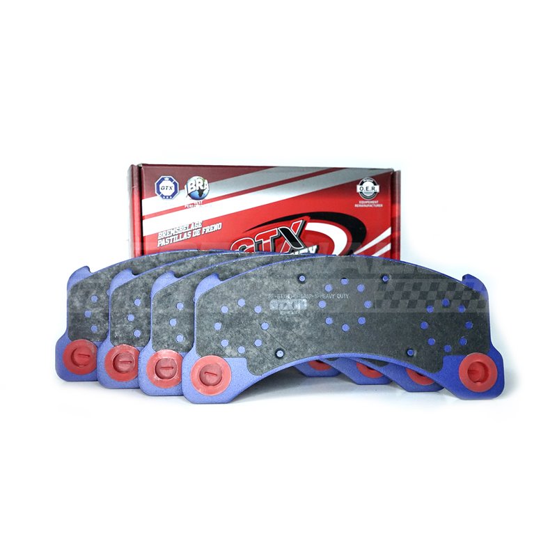 Pastillas de freno GTX Heavy Duty codigo 1205 S