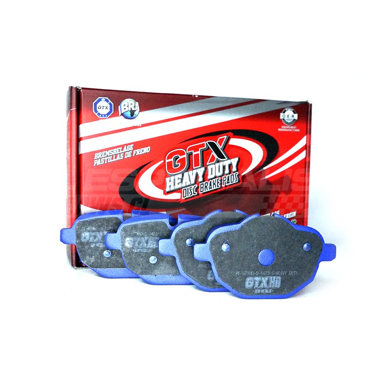 Pastillas de freno GTX Heavy Duty codigo 1238 S