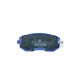 Pastillas de freno GTX Heavy Duty codigo 1208 S