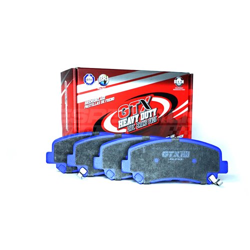 Pastillas de freno GTX Heavy Duty codigo 1249 S