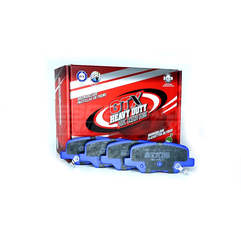 Pastillas de freno GTX Heavy Duty codigo 1270 S