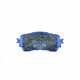 Pastillas de freno GTX Heavy Duty codigo 1240 S