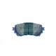 Pastillas de freno GTX Heavy Duty codigo 1240 S