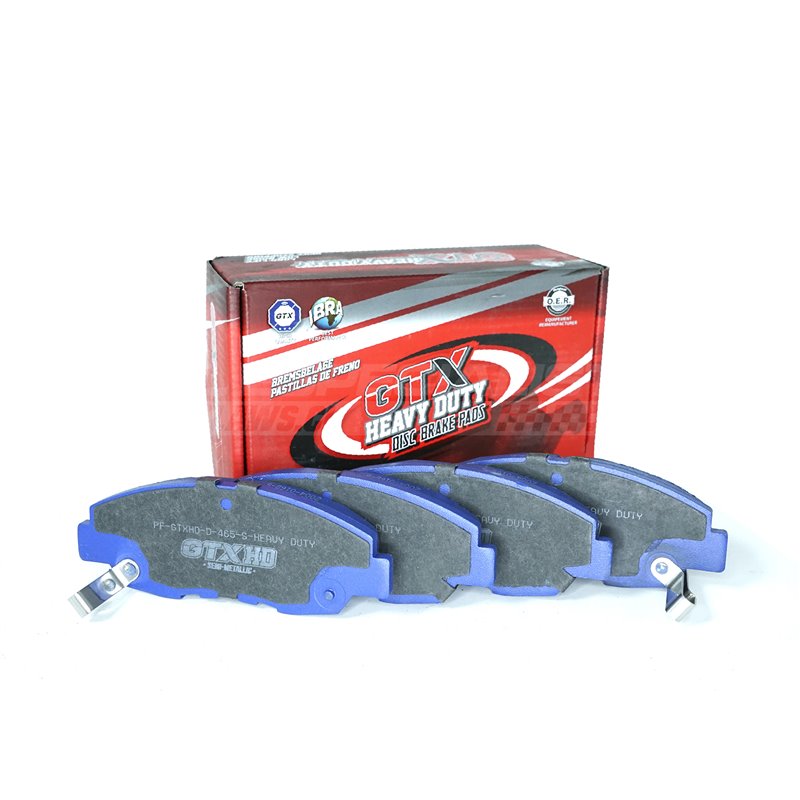 Pastillas de freno GTX Heavy Duty codigo 168 S