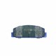Pastillas de freno GTX Heavy Duty codigo 537 S