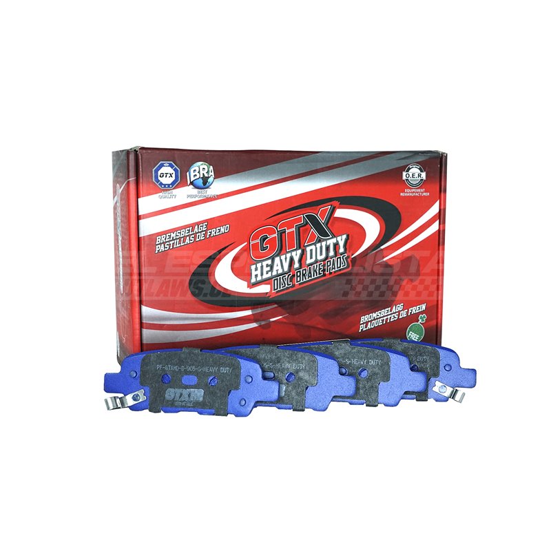 Pastillas de freno GTX Heavy Duty codigo 598 S