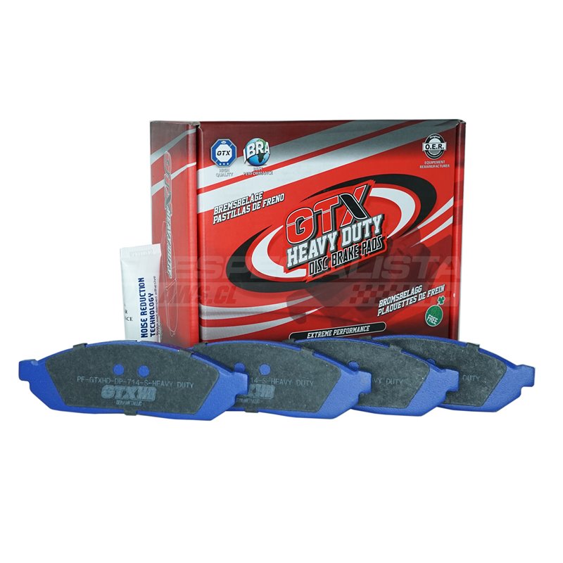 Pastillas de freno GTX Heavy Duty codigo 80 S