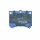 Pastillas de freno GTX Heavy Duty codigo 129 S