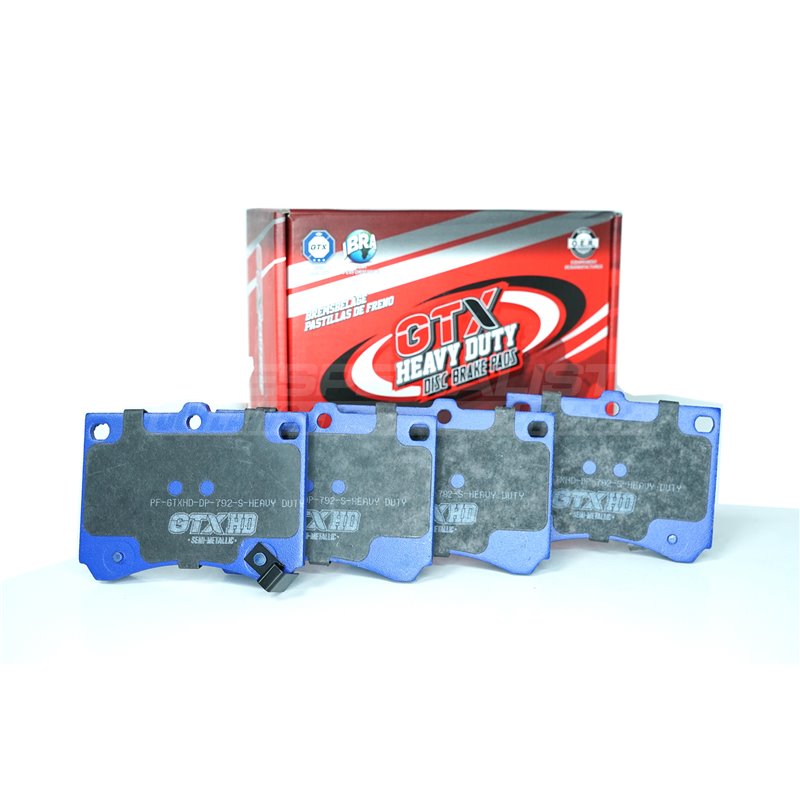 Pastillas de freno GTX Heavy Duty codigo 129 S