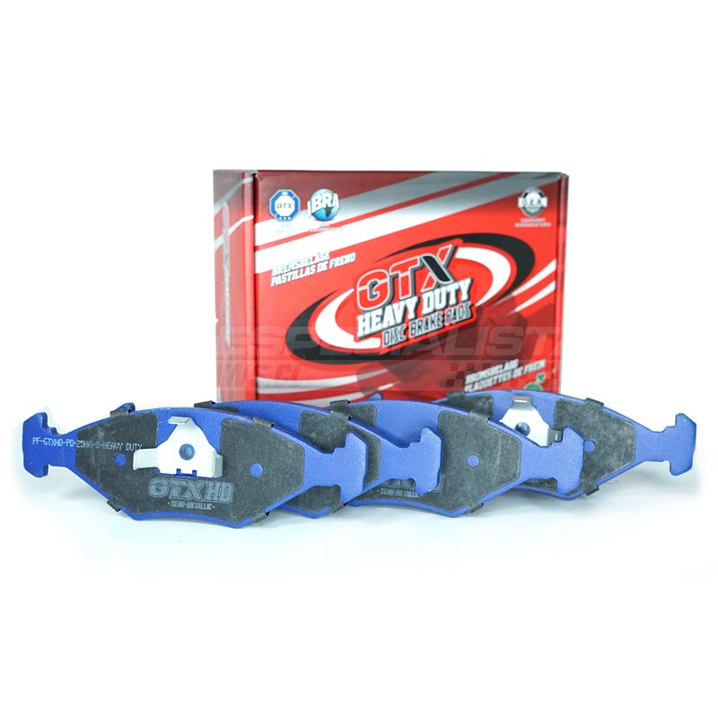 Pastillas de freno GTX Heavy Duty codigo 114 S