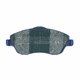 Pastillas de freno GTX Heavy Duty codigo 655 S