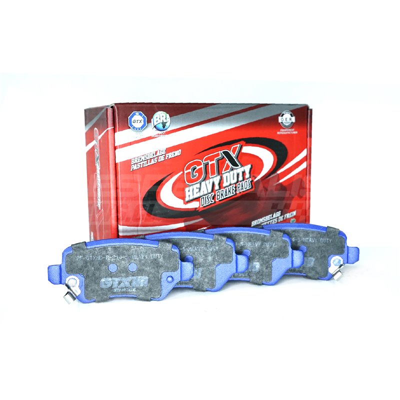 Pastillas de freno GTX Heavy Duty codigo 760 S