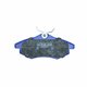 Pastillas de freno GTX Heavy Duty codigo 544 S