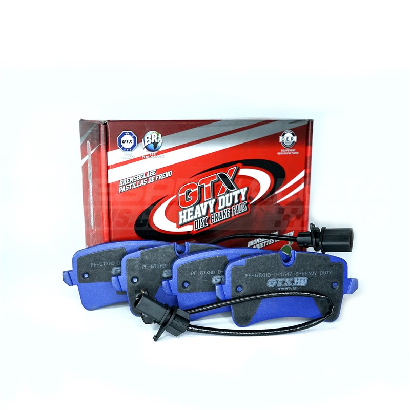 Pastillas de freno GTX Heavy Duty codigo 1192 S