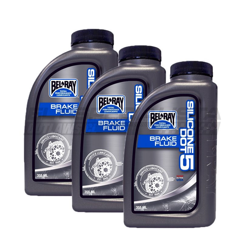 Silicone DOT 5 Brake Fluid 355mL