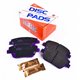 Pastillas de freno NIBK PN0536