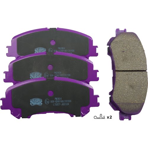 Pastillas de freno NIBK PN2804