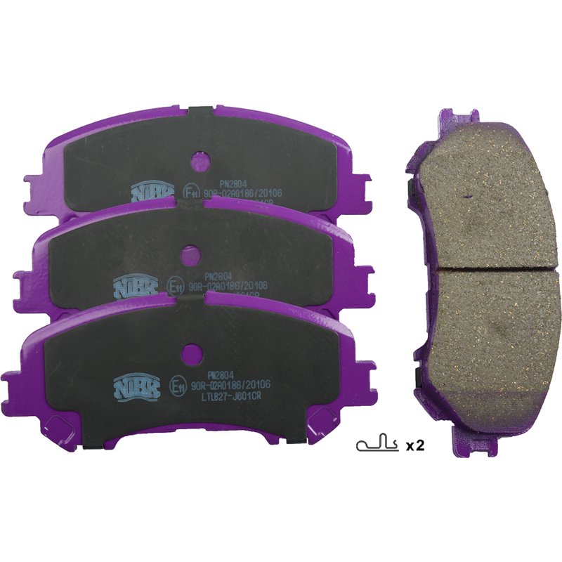 Pastillas de freno NIBK PN2804