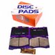 Pastillas de freno NIBK PN8801