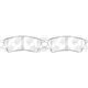 Pastillas de freno NIBK PN0109