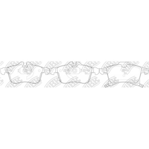 Pastillas de freno NIBK PN0355