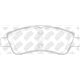 Pastillas de freno NIBK PN0364