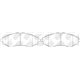 Pastillas de freno NIBK PN0374