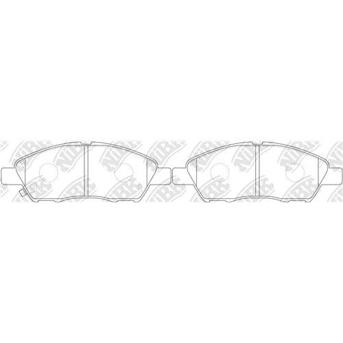 Pastillas de freno NIBK PN0397
