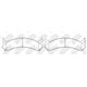 Pastillas de freno NIBK PN0409