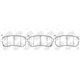 Pastillas de freno NIBK PN0436