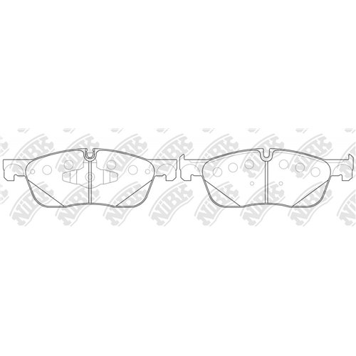 Pastillas de freno NIBK PN0652